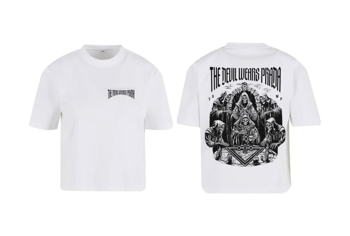 The Devil Wears Prada T-shirt - The Ritual - S tot XXL - voor Vrouwen - wit