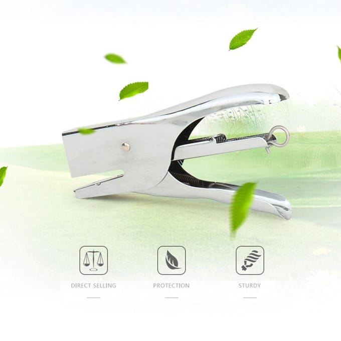 Pince Agrafeuse Métal Forte Pénétration Machine à Relier white