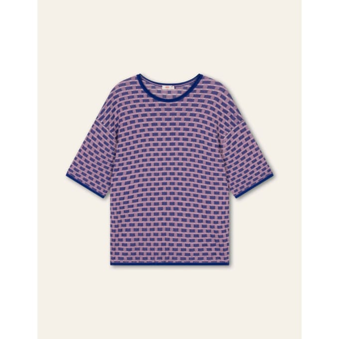 Oilily Kayla Gebreide Top- maatS Royal Blauw