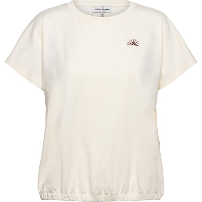 &Co Woman &co women t-shirt tosca vanilla/choco