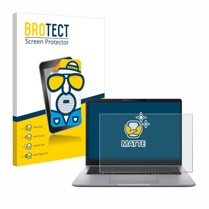 BROTECT - Screenprotector voor ASUS ExpertBook P3 G2 - Folie Beschermfolie matte