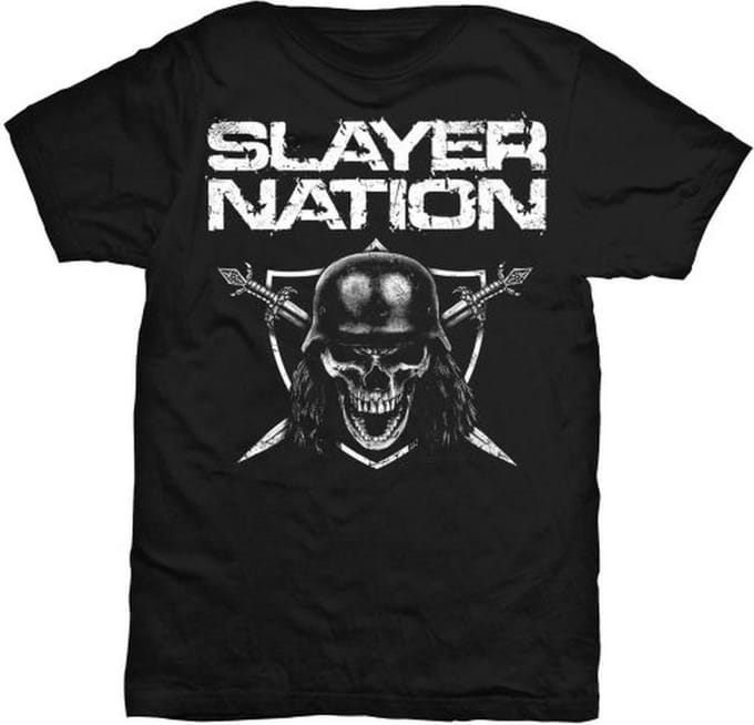 Slayer Slayer Nation Men's Black T Shirt: Small