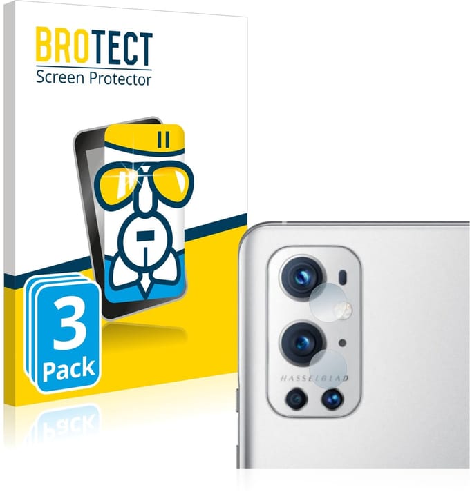 Screenprotector 3 Stuks voor OnePlus 9 Pro (ALLEEN Camera Lens) Beschermglas transparant
