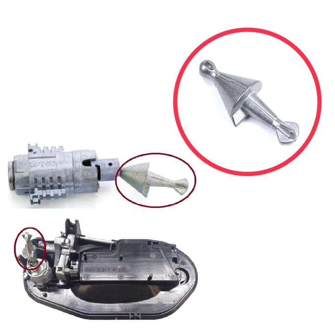 BDP1452 Cilinder voor deurreparatie voor BMW 5 Serie E60 E61 2003-2010 51217191917 51217127798