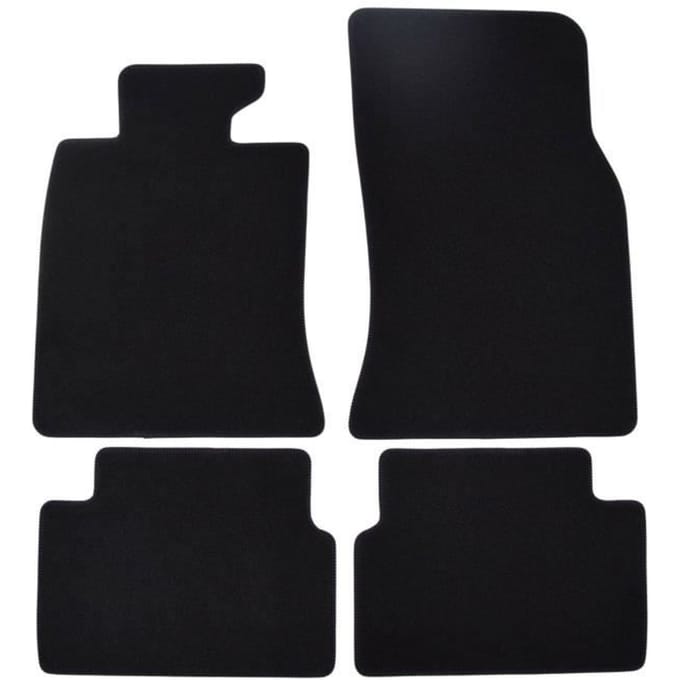 Tapis de sol - Mini Cooper - 2006-2010 - 4 pièces - Velours - Antidérapant - Renforcé