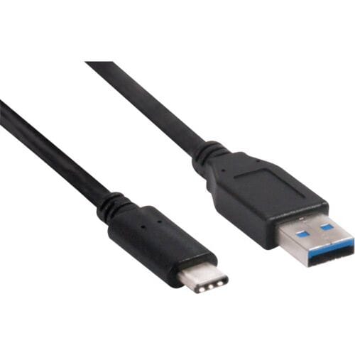 club3D USB-kabel USB 3.2 Gen1 USB-C stekker, USB-A stekker 1.00 m Zwart CAC-1523