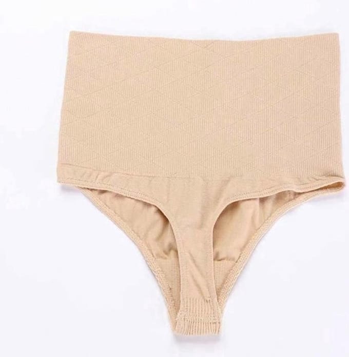 Go Go Gadget - High-Waist String - Shapewear - Beige - Maat XL