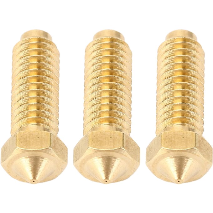 3 stks 3D-printer messing mondstuk kit voor Anycubic Kobra 2 Kobra 2 Pro Kobra 2 maximale Kobra 2 Plus beige