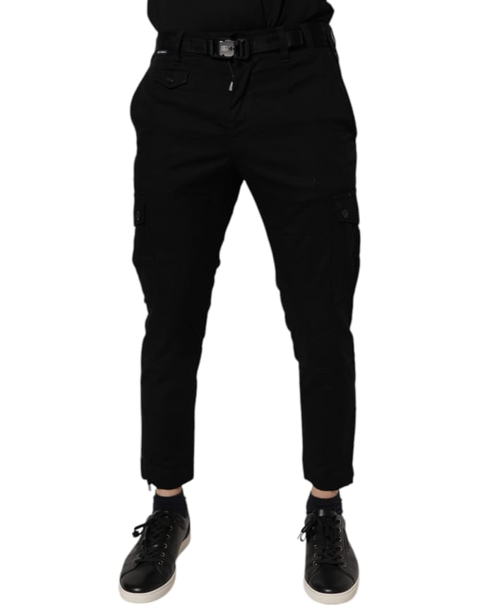 Cargo-broek met ritsdetails