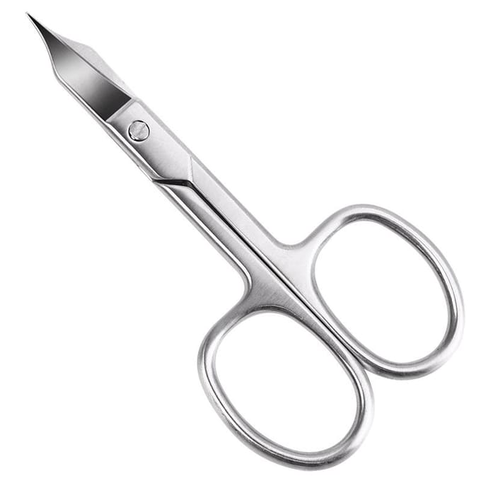 Ciseaux à ongles professionnels, coupe-ongles, manucure, pointe incurvée, outil de pédicure, 1 pièce white