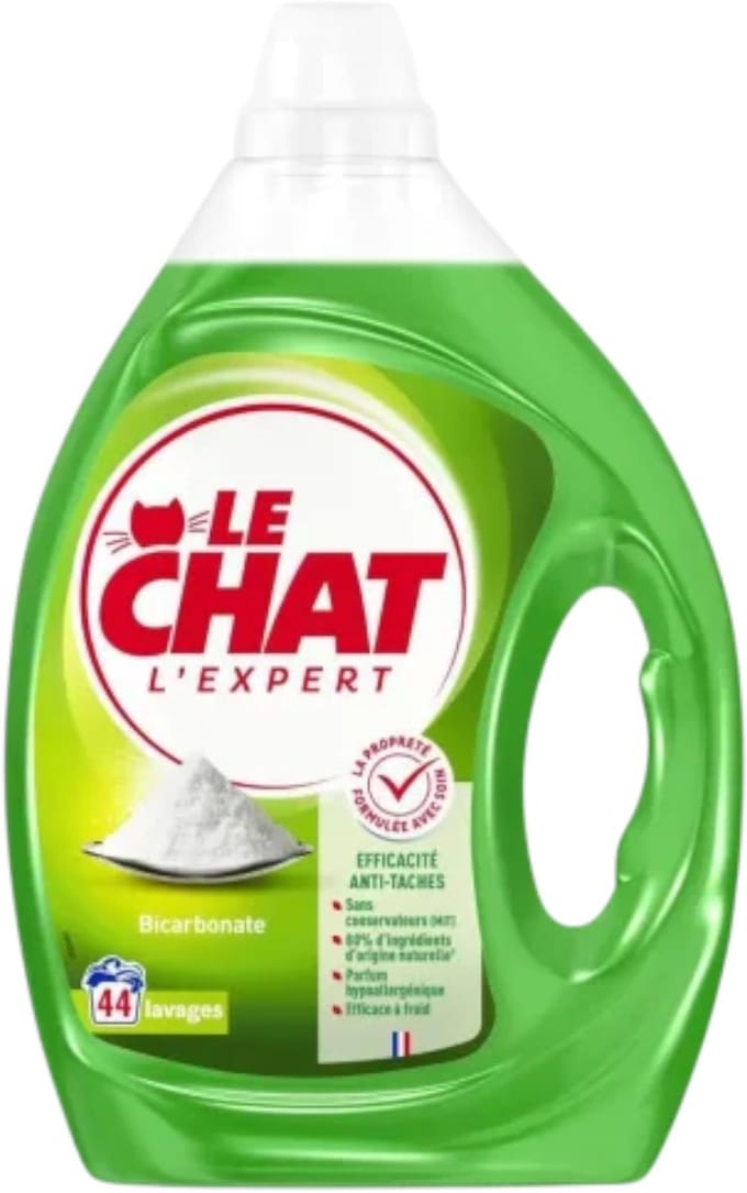 Le Chat vloeibaar wasmiddel l'expert bicarbonate 44sc 1,98l