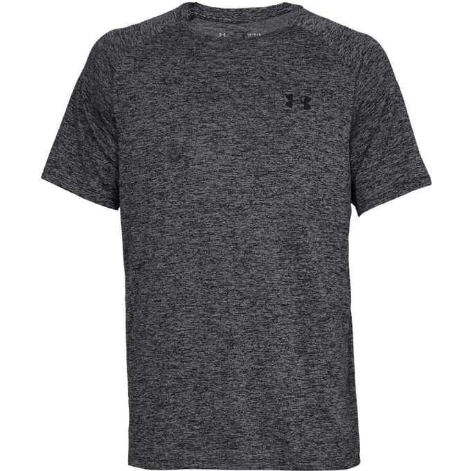 Under Armour UA Tech 2.0 SS Tee-BLK Heren Sportshirt - Zwart