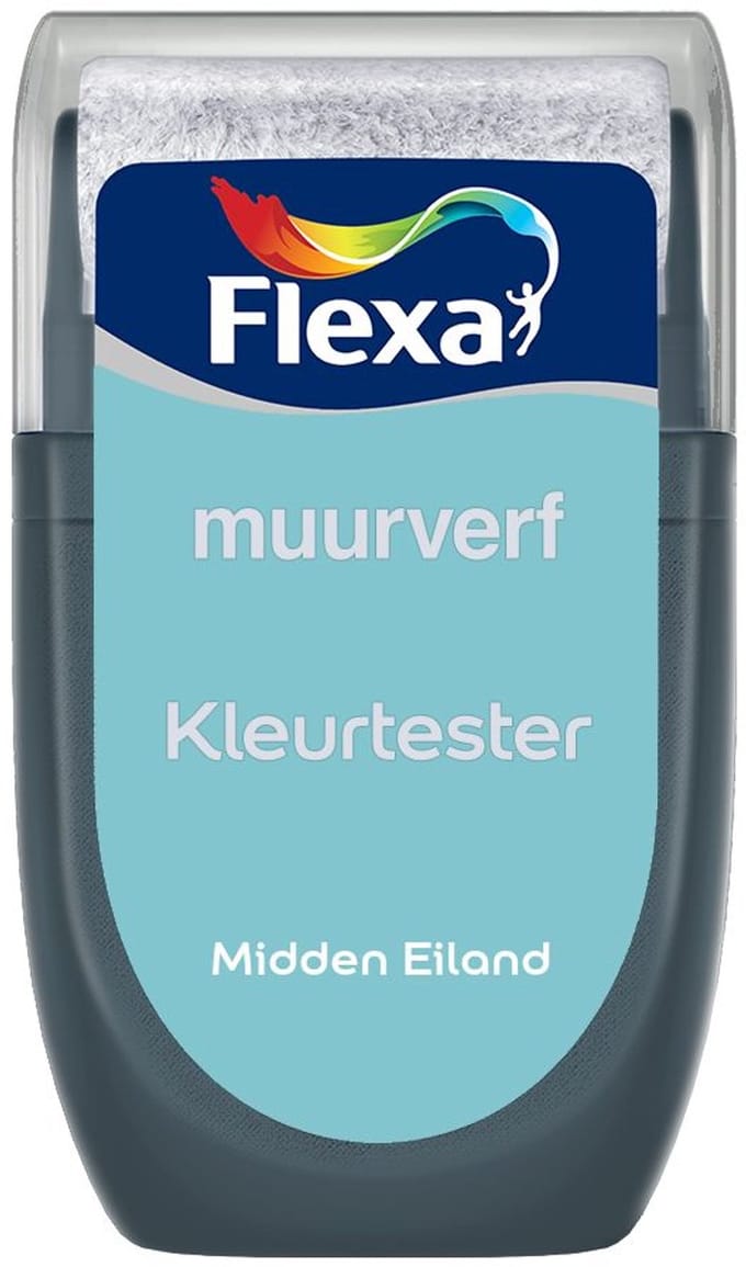 Flexa - Kleurtester Muurverf - Midden Eiland - Mengverf - 30 Ml