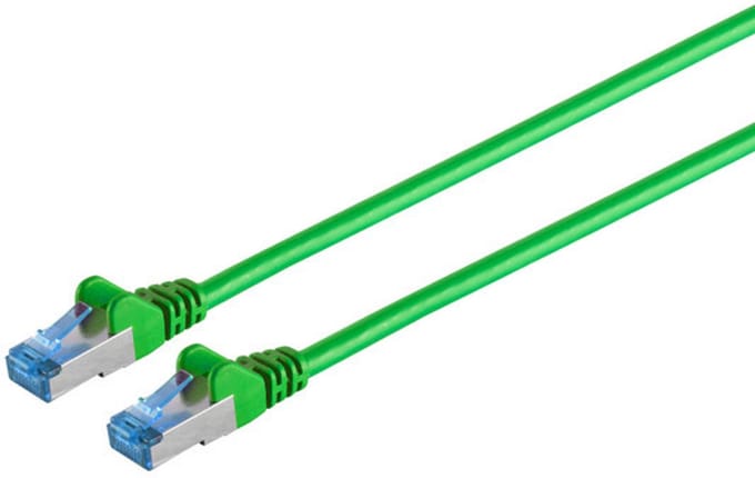 Patchkabel cat6A S/FTP PIMF grün 0,5m
