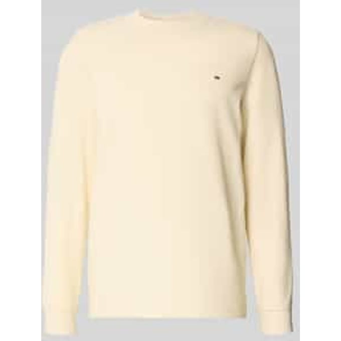 Pullover met labelpatch