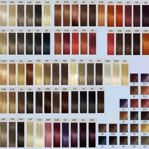 Goldwell Combi Color Card 1st