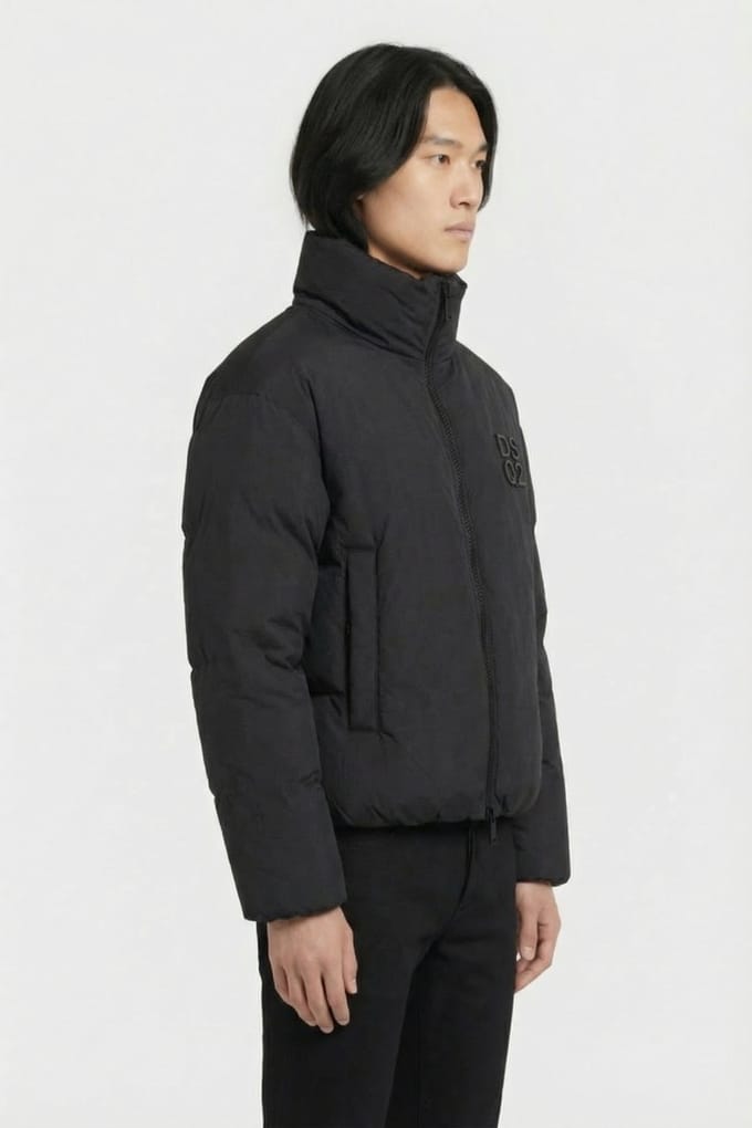 Dsquared2 Jacket Black Size: 48 | Winter Jackets Outlet | Heren | Zwart