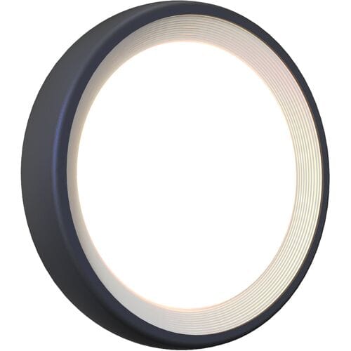 KS Verlichting Flint Muurlamp Zwart Medium