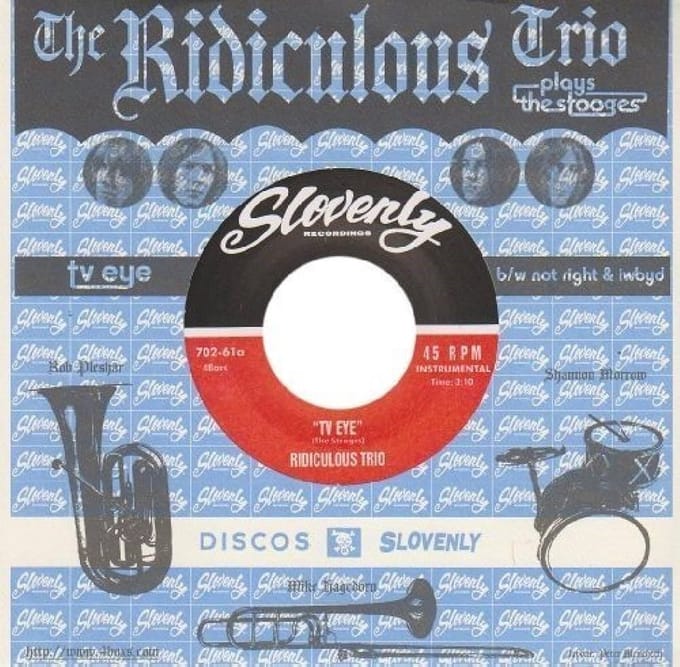 The Ridiculous Trio - TV Eye (7" Single)