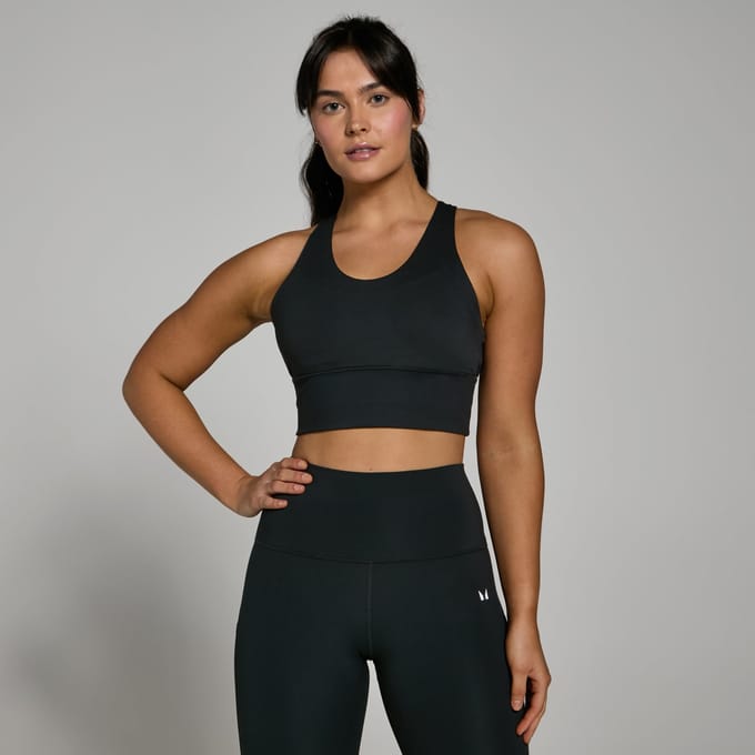 MP Power lange sportbeha - Zwart - XXS