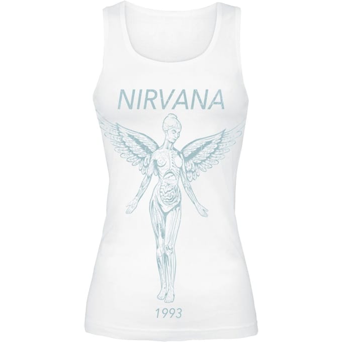 Nirvana Top - Angel - S tot XXL - voor Vrouwen - wit