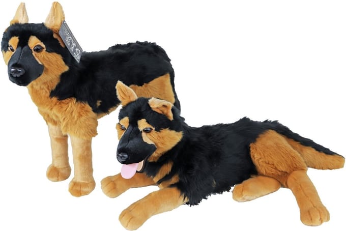 Gebr de boon - Boony Natural Decoration pluche duitse herder 53 cm...
