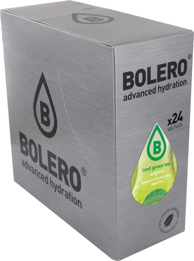 Bolero Iced Green Tea (24x8g) Original - Intra- & Post-Workout - Intra-Workout