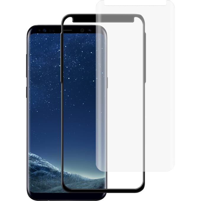 Samsung Galaxy S8 screenprotector gehard glas Case Friendly transparant