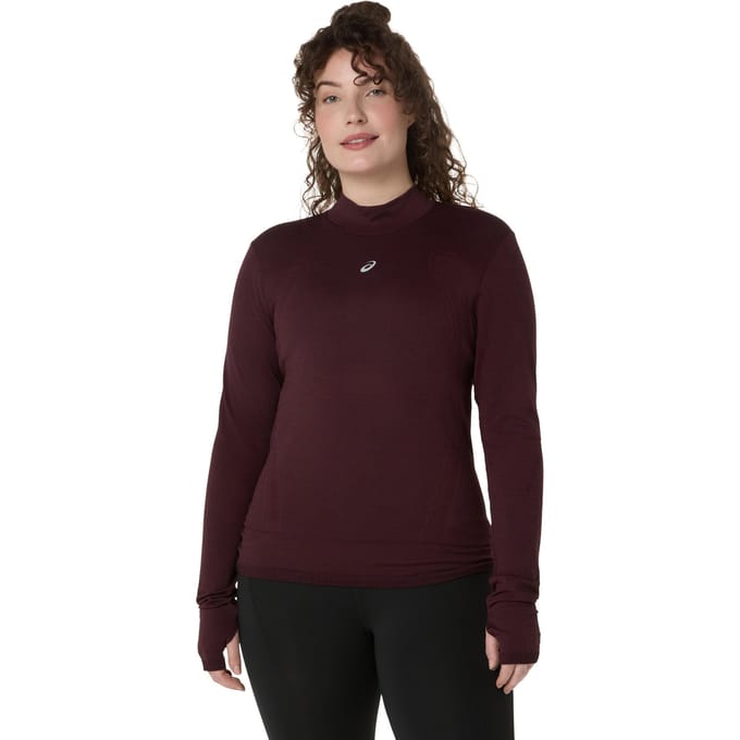 ASICS Road Winter Seamless  Hardloopshirt Dames