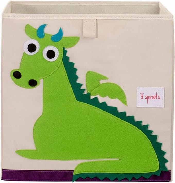 3 Sprouts Opbevaringskasse Dragon