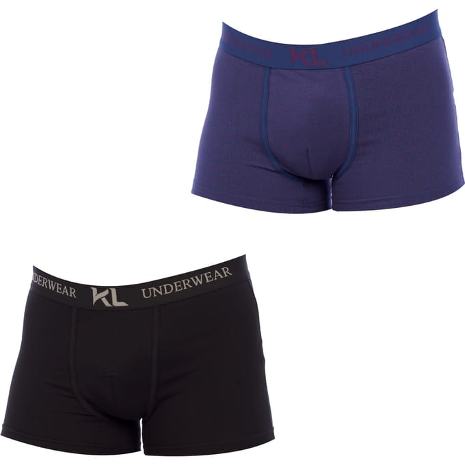 Pack-2 Boxers ademende stof KLB2 heren