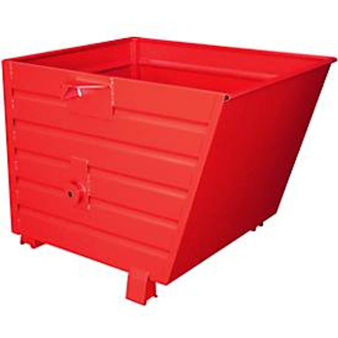 Stapelbare kiepbak BSK 90, rood