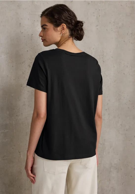 Shirt met folietekst