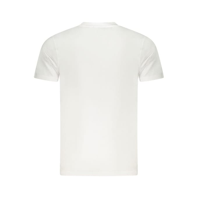 Cavalli Class Bianco Katoenen Heren T-Shirt