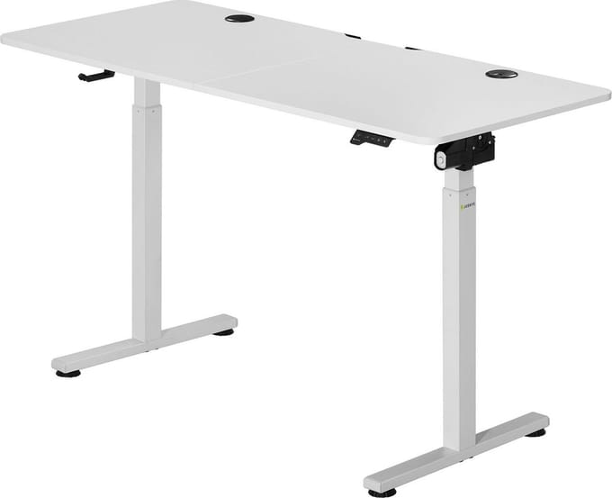 Elektrisch Verstelbaar Bureau / Sta Zit Bureau - 120 x 60 cm - Wit