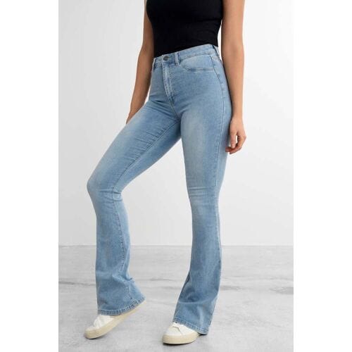 Famme Flare Jeans V2 Light Blue XL