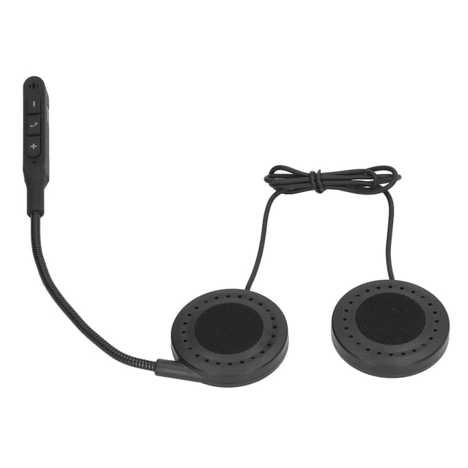 Motorhelm Bluetooth Headset Waterdicht Handvrij Muziek Oproepbediening Bluetooth 5.0 black