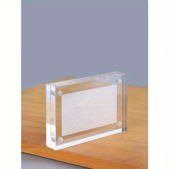 1 pièce Cadre photo transparent pur