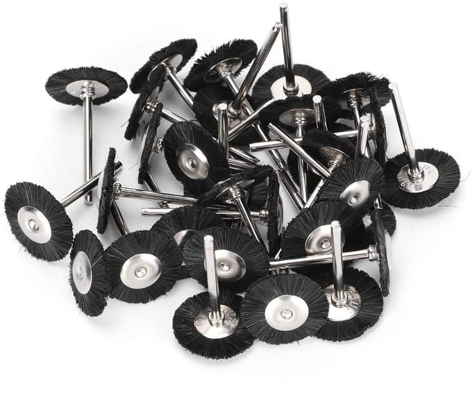 Complete Set van 30 Draadborstels voor Polijsten, Geschikt voor Rotatietools en Diverse Klussen