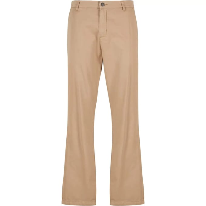 Urban Classics - Basic Chino Broek rechte pijpen - Taille, 42 inch - Beige