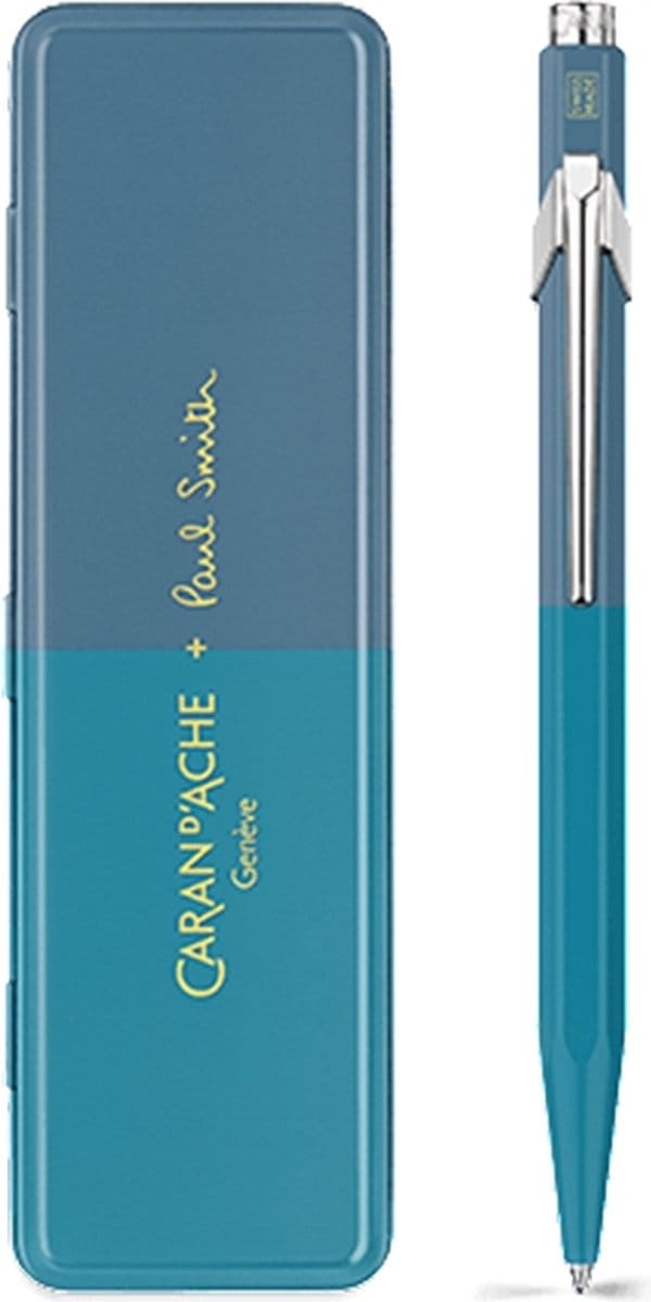 Caran d’Ache L.E. 849 Paul Smith edition 4 balpen Green/Navy