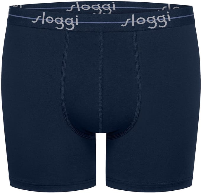 sloggi Langer Boxer Blue Start