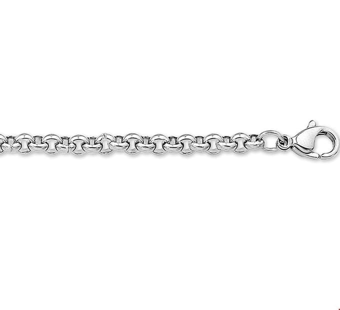 Stalen Collier jasseron 4 6502464 60 cm