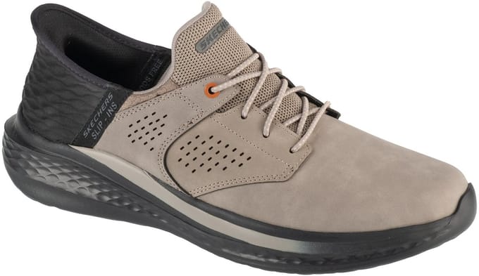 Skechers Slip-Ins: Slade - Macklin, Mannen, Grijs, Sneakers, maat: 41,5