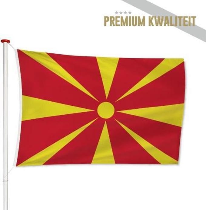 Macedonische Vlag Macedonië 40x60cm