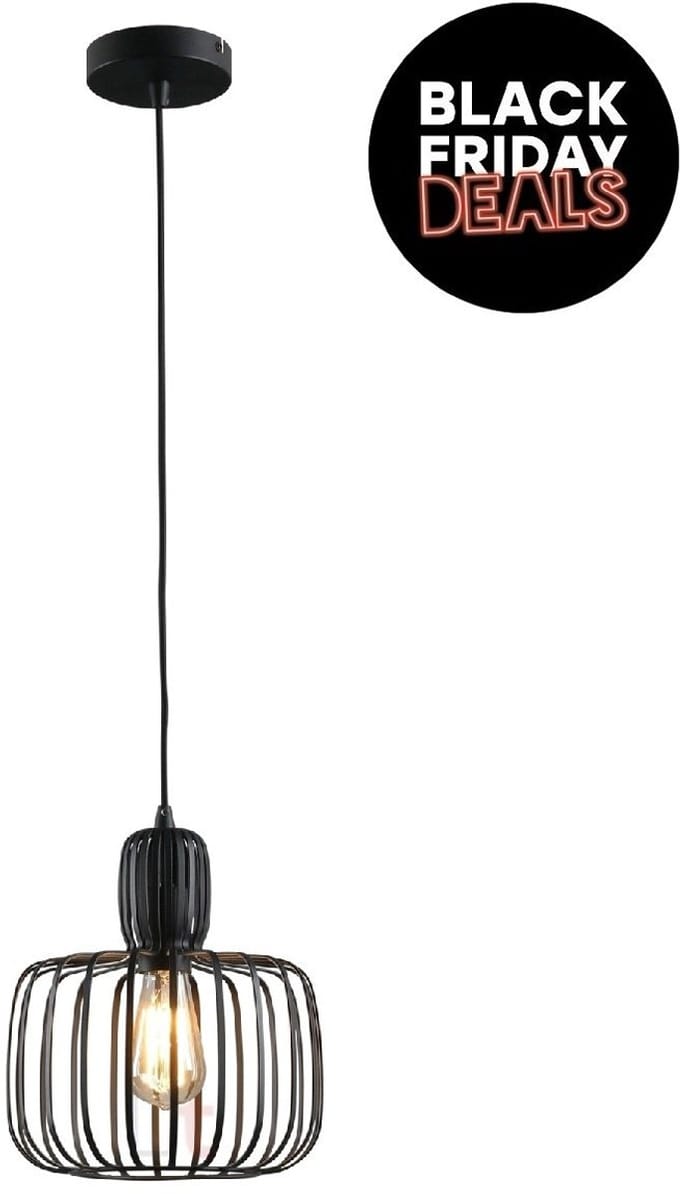Freelight - Hanglamp Costola Ø 25 cm zwart
