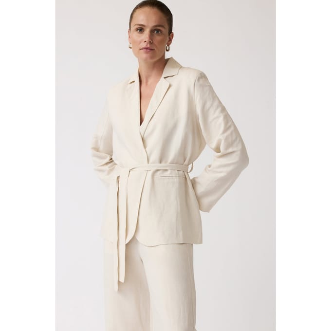 Alchemist Blossom Blazer Oatmeal Größe: 42 | Blazer Outlet | Damen