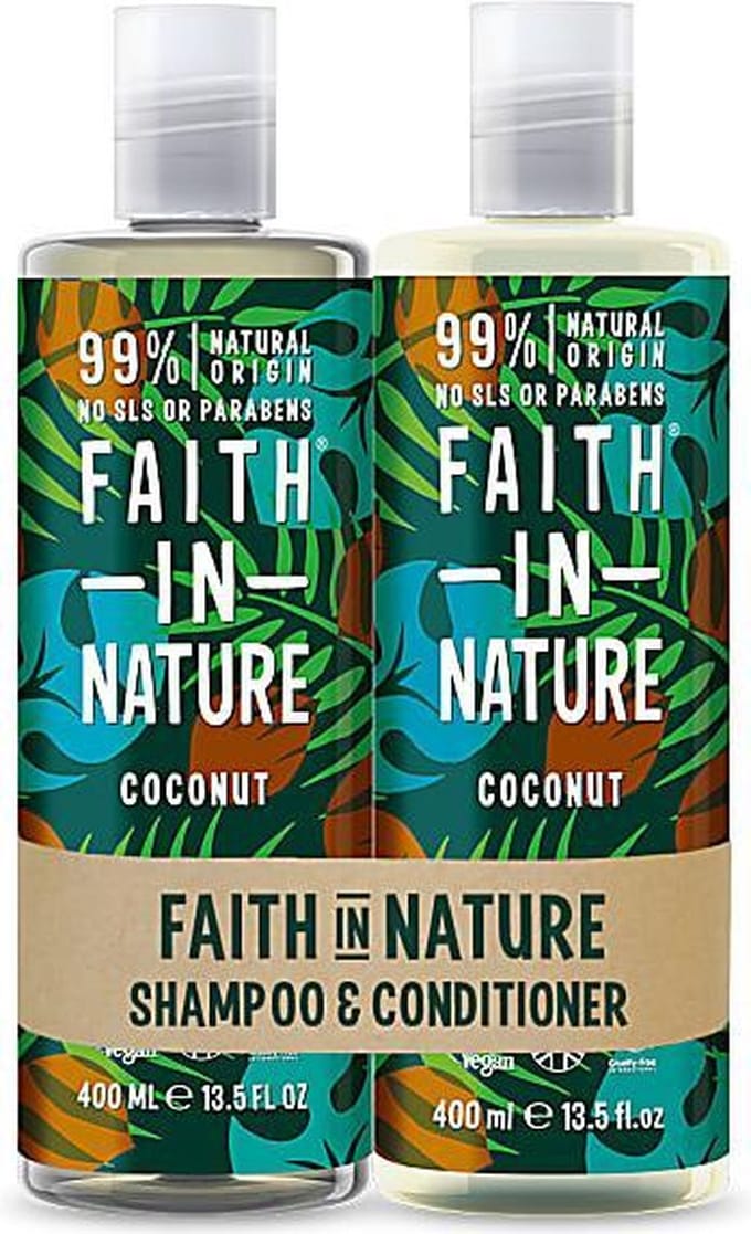 Faith in nature coconut shampoo en conditioner