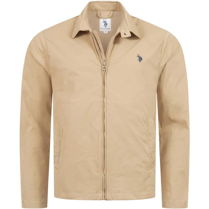 U.S. Polo Assn. heren jas van elastische katoenmix