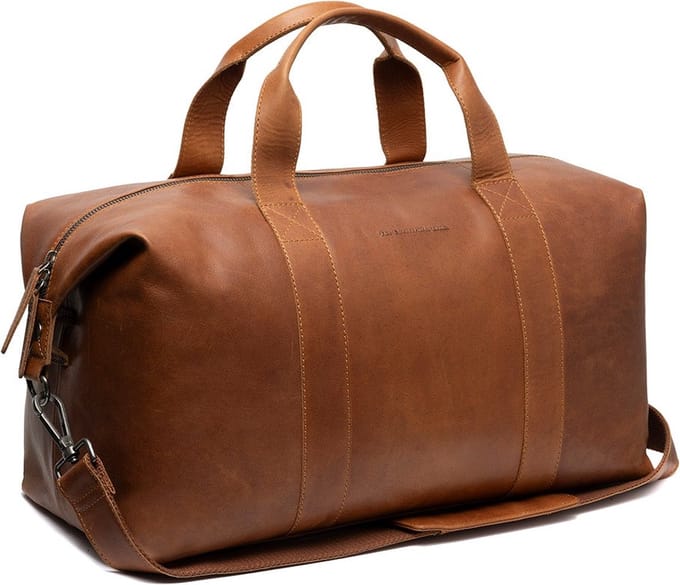 Chesterfield Conor Waxed Pull Up Reistas - Cognac